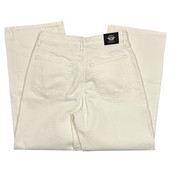 Dockers White High Rise Straight Fit Denim Jeans Womens 27 NEW - Picture 4 of 10